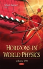 Image for Horizons in World Physics : Volume 290