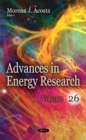 Image for Advances in Energy Research : Volume 26