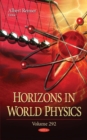 Image for Horizons in World Physics : Volume 292
