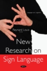 Image for New Research on Sign Language