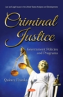 Image for Criminal justice: government policies and programs