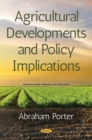 Image for Agricultural Developments and Policy Implications