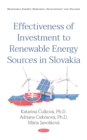 Image for Effectiveness of Investment to Renewable Energy Sources in Slovakia