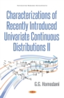 Image for Characterizations of Recently Introduced Univariate Continuous Distributions Ii