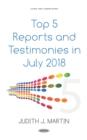 Image for Top 5 Reports and Testimonies in July 2018