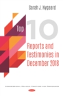 Image for Top 10 Reports and Testimonies in December 2018