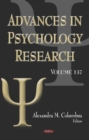 Image for Advances in Psychology Research : Volume 137