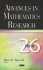 Image for Advances in Mathematics Research. Volume 26