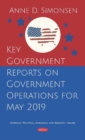 Image for Key Government Reports on Government Operations for May 2019