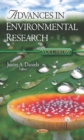 Image for Advances in Environmental Research