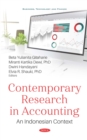 Image for Contemporary research in accounting:: an Indonesian context