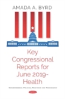 Image for Key Congressional Reports for June 2019 -- Health