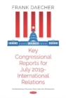 Image for Key congressional reports for July 2019: International relations