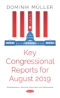 Image for Key Congressional Reports for August 2019: Part IV