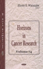 Image for Horizons in Cancer Research. Volume 74