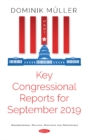 Image for Key Congressional Reports for September 2019 : Part IV