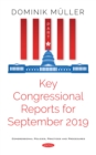 Image for Key congressional reports for September 2019. : Part IX