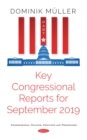 Image for Key Congressional Reports for September 2019: Part VI