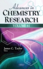 Image for Advances in Chemistry Research: Volume 61