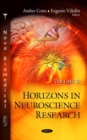 Image for Horizons in Neuroscience Research. Volume 39