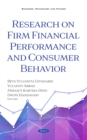 Image for Research on firm financial performance and consumer behavior