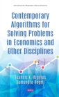 Image for Contemporary Algorithms for Solving Problems in Economics and Other Disciplines