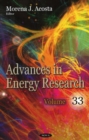 Image for Advances in energy researchVolume 33