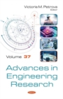 Image for Advances in Engineering Research : Volume 37