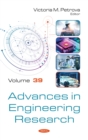 Image for Advances in Engineering Research. Volume 39