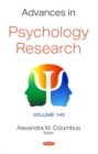 Image for Advances in Psychology Research : Volume 143