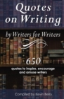 Image for Quotes on Writing by Writers for Writers