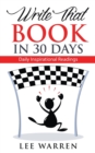 Image for Write That Book in 30 Days