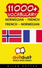 Image for 11000+ Norwegian - French French - Norwegian Vocabulary