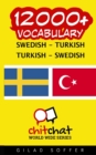 Image for 12000+ Swedish - Turkish Turkish - Swedish Vocabulary