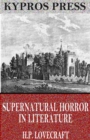 Image for Supernatural Horror in Literature
