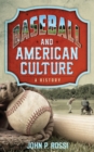 Image for Baseball and American Culture
