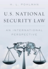 Image for U.S. national security law: an international perspective