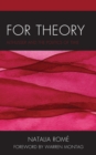 Image for For Theory: Althusser and the Politics of Time