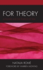 Image for For theory  : Althusser and the politics of time
