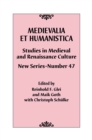 Image for Medievalia et Humanistica, No. 47: Studies in Medieval and Renaissance Culture: New Series