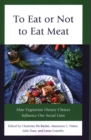 Image for To Eat or Not to Eat Meat