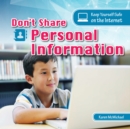 Image for Don&#39;t Share Personal Information