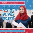 Image for Quien puede votar? (Who Can Vote?)