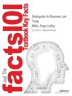 Image for Studyguide for Business Law Today by Miller, Roger Leroy, ISBN 9781305575011