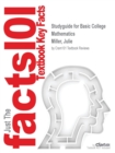 Image for Studyguide for Basic College Mathematics by Miller, Julie, ISBN 9780077543501