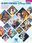 Image for The 40 Most-Streamed Disney Songs : For Easy Piano