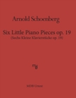 Image for Six Little Piano Pieces op. 19 (MDB Urtext) : Sechs Kleine Klavierstueke op. 19