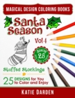 Image for Santa Season - Stuffed Stockings (Vol 4) : 25 Cartoons, Drawings &amp; Mandalas for You to Color &amp; Enjoy