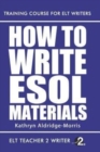 Image for How To Write ESOL Materials