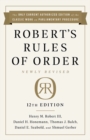 Image for Robert&#39;s Rules of Order Newly Revised, 12th edition